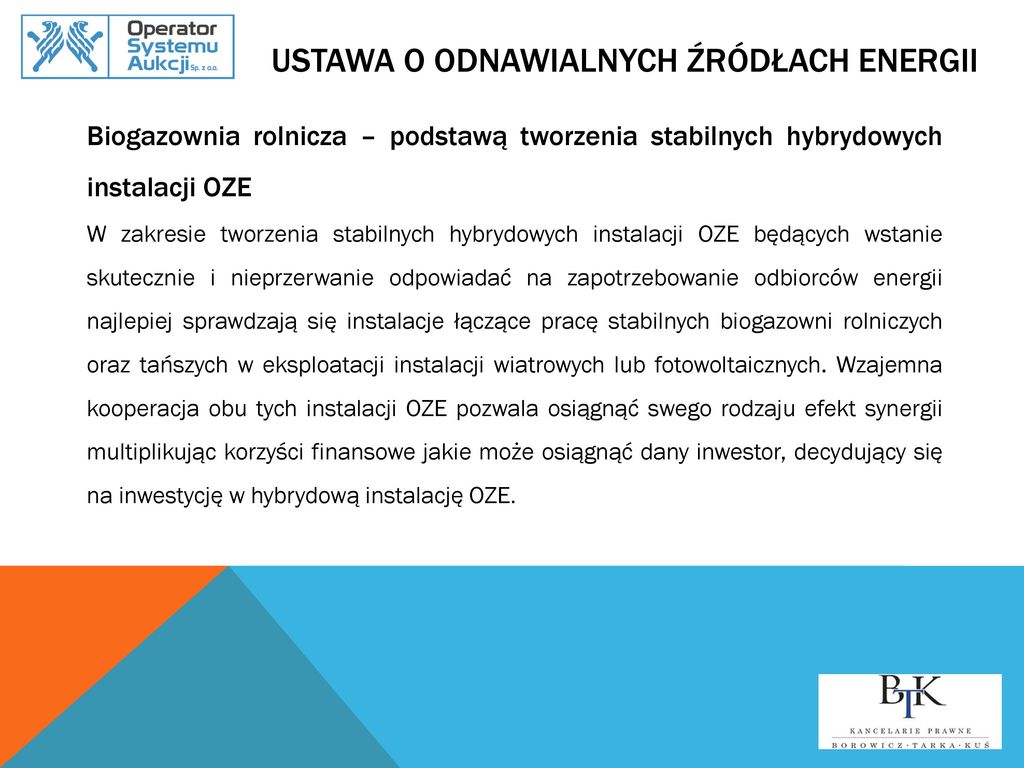 Procedura Prekwalifikacjyna W Praktyce System Aukcyjny Oze Ppt Pobierz